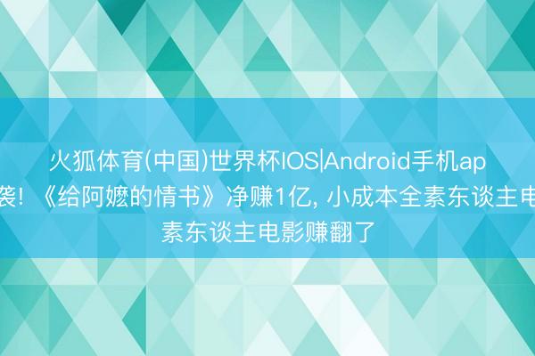 火狐体育(中国)世界杯IOS|Android手机app下载 逆袭! 《给阿嬷的情书》净赚1亿， 小成本全素东谈主电影赚翻了